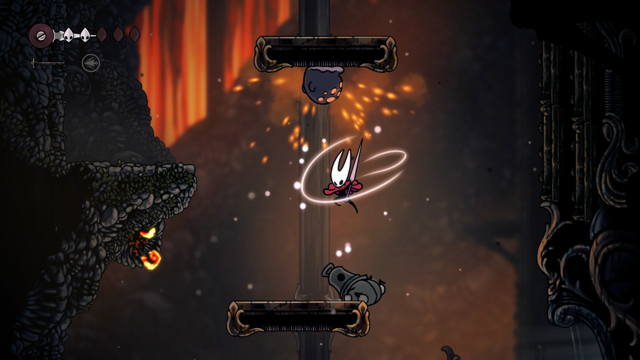 Comparison of air healing vs ground healing positioning