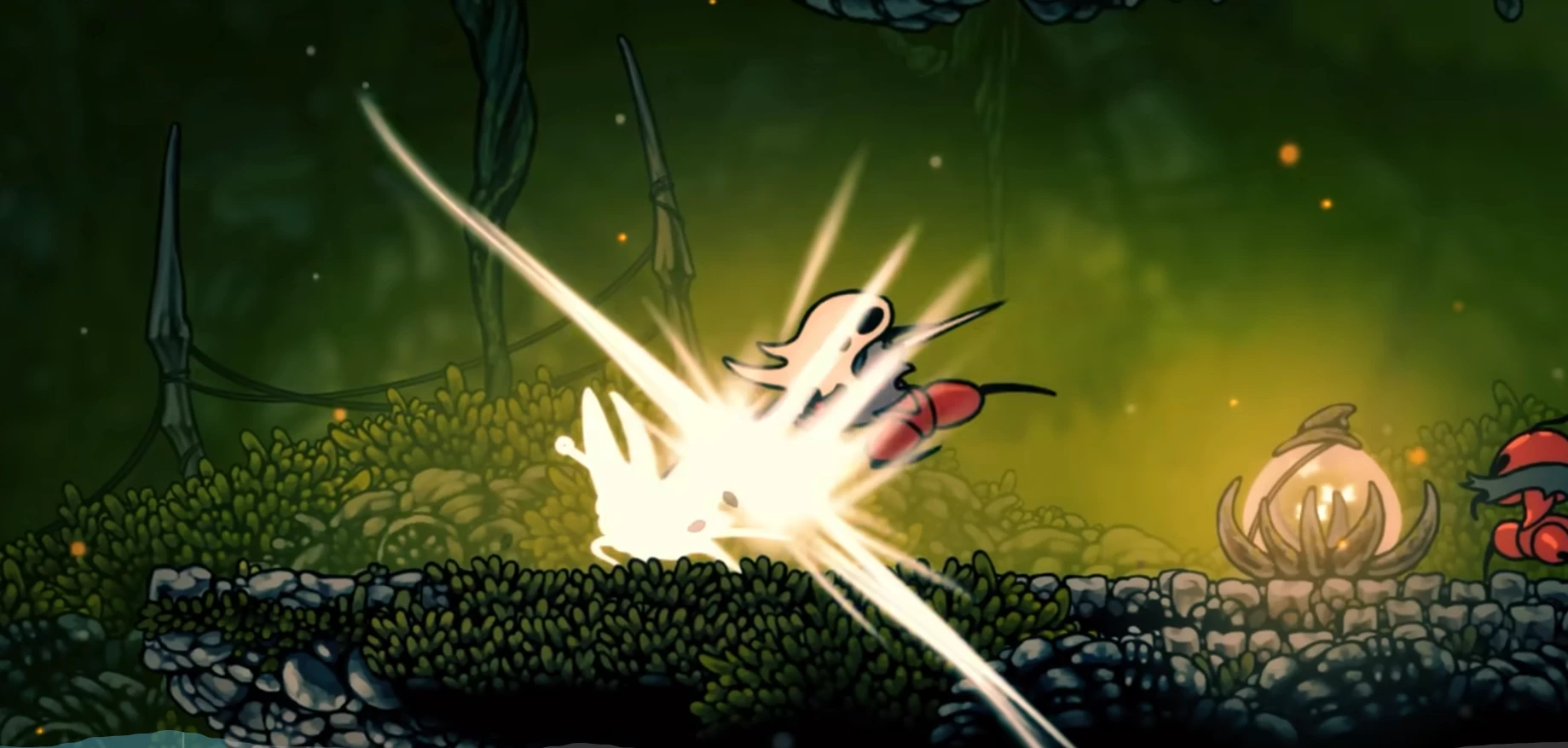 Demonstration of hit-and-run combat technique